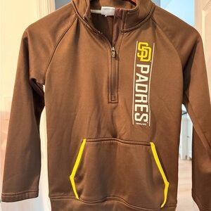 Genuine Merchandise Brown and Yellow Kids Jacket